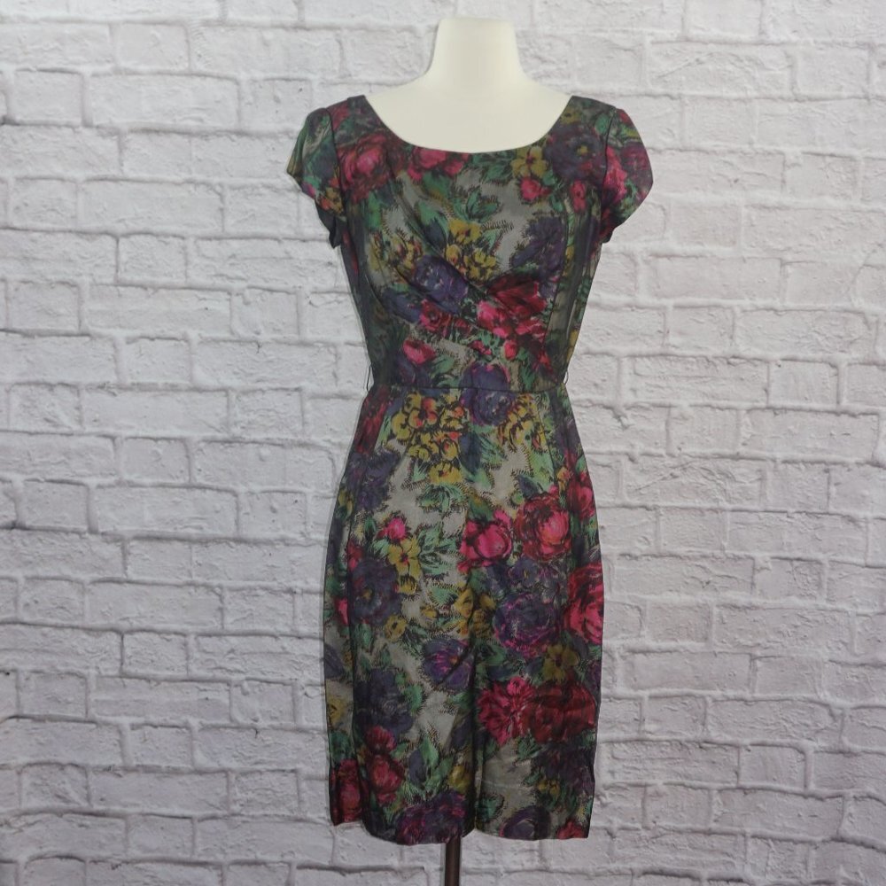 Vintage 50s Floral Dress